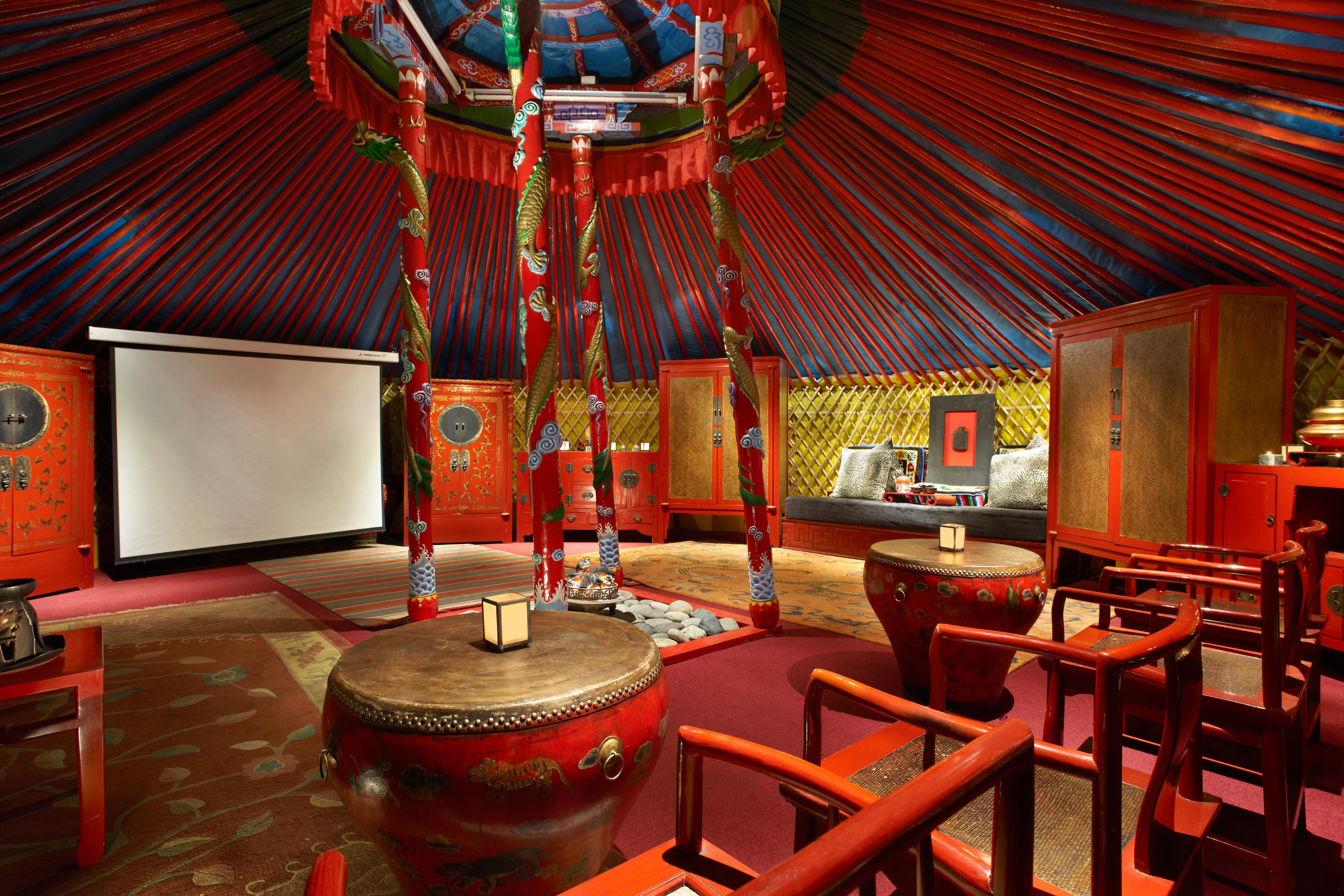 Hotel Banyan Tree Ringha Shangri-La Restaurant foto